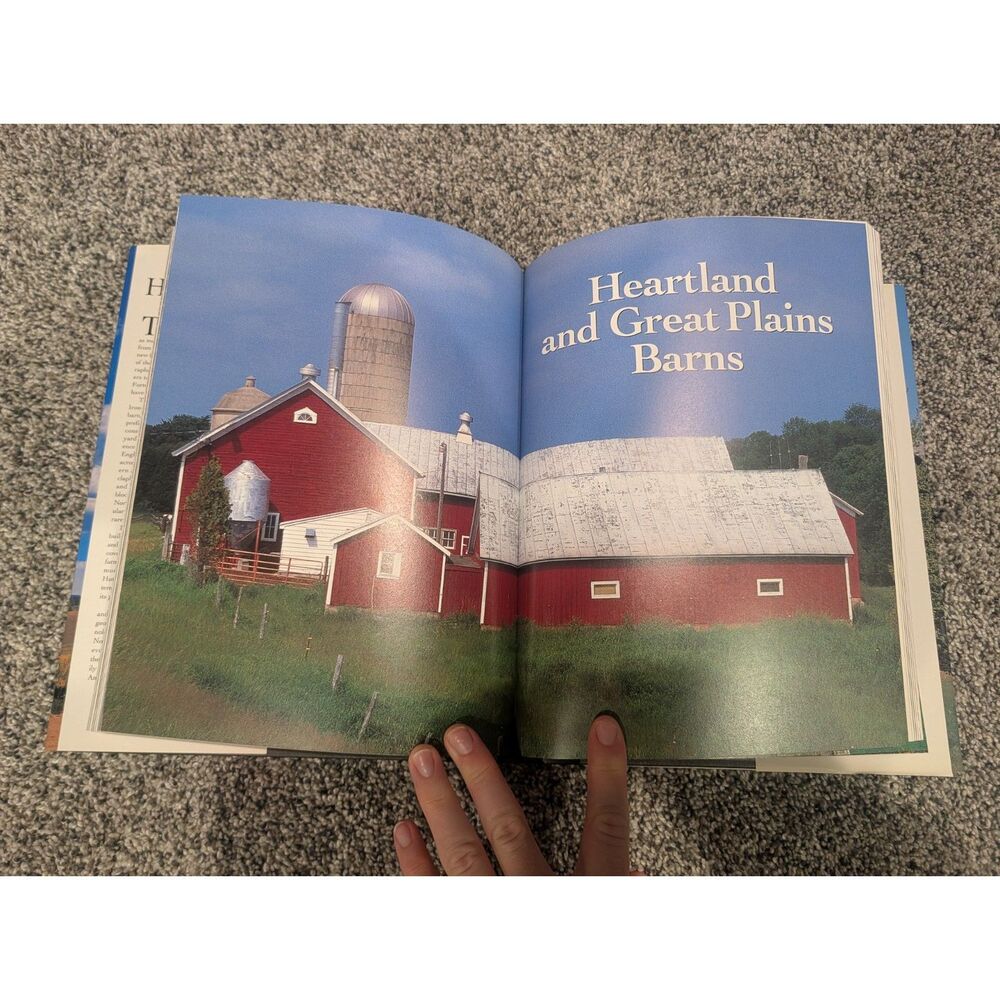 Ultimate Book of Historic Barns Robin Langley Sommer Hardcover Farmhouse Decor